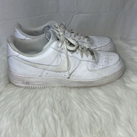 Nike Air Force 1‎ \'07 White Shoes  CW 2288-111 Sz 16 main image 5
